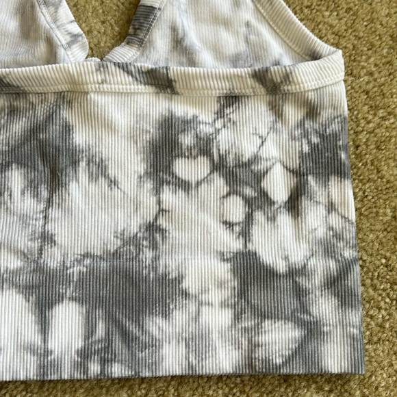 Tie Dye Ribbed Halter Top - Picture 3 of 4